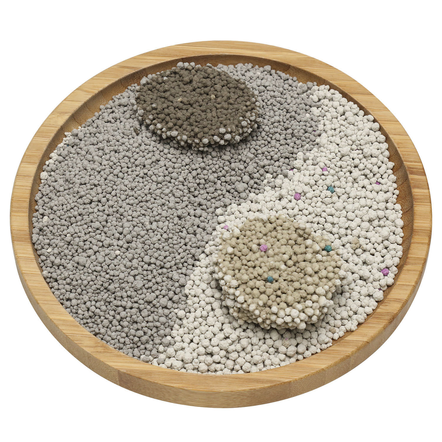 Ultra less dust and strong odor control bentonite cat litter